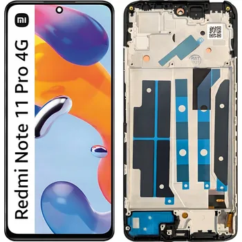 Pouzdro na mobilní telefon Displej pro Xiaomi Redmi Note 11 Pro 4G LCD obrazovka Incell Rámeček 2201116TG