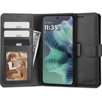 Náhradní kryt pro mobilní telefon Kryt Tech-Protect Wallet Motorola Moto G35 5G black