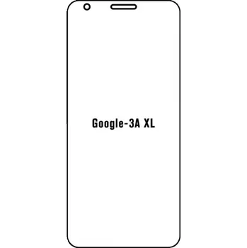 engaroGuard Hydrogel - ochranná fólie - Google Pixel 3a XL průsvitná nepoužívám kryt = folie na celý displej 1 kus s výřezem přední kamery