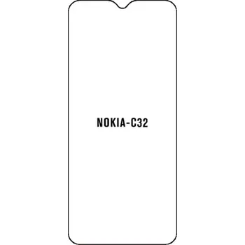 engaroGuard Hydrogel - ochranná fólie - Nokia C32 průsvitná nepoužívám kryt = folie na celý displej 1 kus s výřezem přední kamery