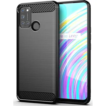 Náhradní díl pro mobilní telefon Kryt Forcell Carbon Case OPPO A53 2020 černý