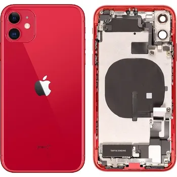Náhradní kryt pro mobilní telefon Apple iPhone 11 - Zadní housing s předinstalovanými díly (PRODUCT)RED™