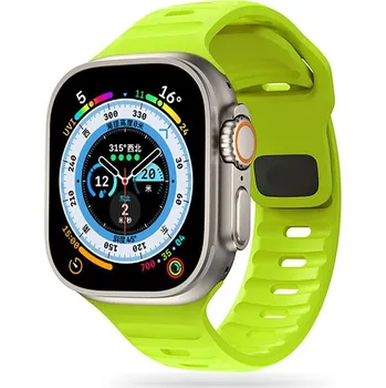 Řemínek na hodinky Řemínek Tech-Protect Iconband Line Apple Watch 4 / 5 / 6 / 7 / 8 / 9 / SE (38 / 40 / 41 mm) Lime