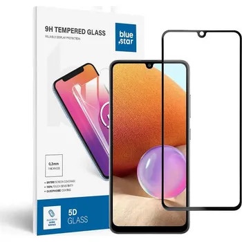 Telefonní příslušenství Ochranné tvrzené sklo - Samsung Galaxy A32 LTE Full Face (Full Glue With Frame/Small Size) - black