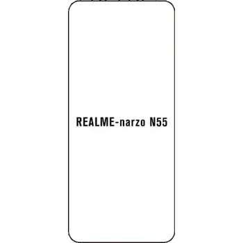 engaroGuard Hydrogel - ochranná fólie - Realme Narzo N55 průsvitná nepoužívám kryt = folie na celý displej 1 kus s výřezem přední kamery
