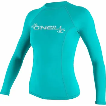Rashguard Dámské lycrové triko O´neill BASIC SKIN dlouhý rukáv - M černá