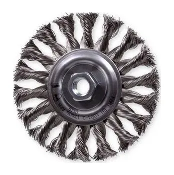 Kartáč copánkový radiální nerez hladká 0,40 115xM14 b10 - KR1261463