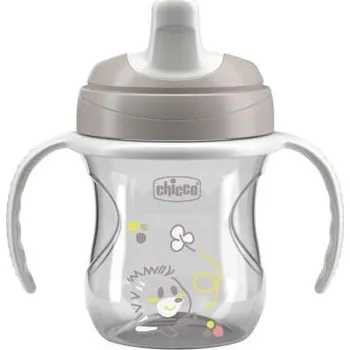 Chicco Hrnek Training s držadly grey, 6m+