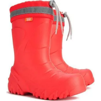 Dívčí holínky DEMAR dětské holínky MAMMUT-S 0300 G červená, --- - 38-39