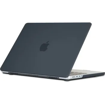 Náhradní kryt pro mobilní telefon Matný průhledný kryt pro Macbook Pro 15.4'' (A1707/A1990) černý