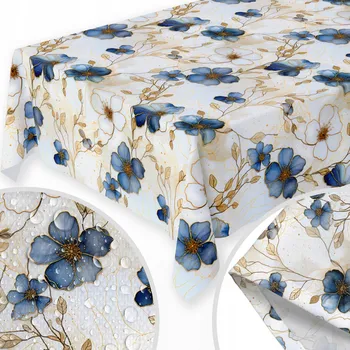 Prostěradlo UBRUS ODOLNÝ VŮČI SKVRNÁM 140x200 HLADKÝ MATNÝ SILNÝ 396