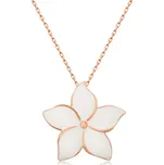 Stříbrný náhrdelník Jasmine BÍLÝ