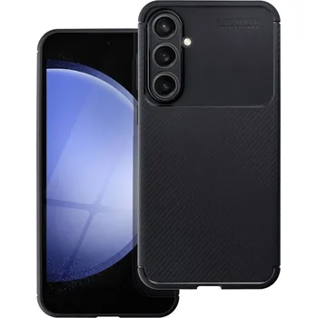 Náhradní díl pro mobilní telefon Kryt Carbon Premium Samsung Galaxy S23 FE černý