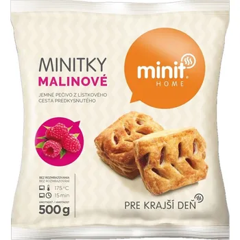 Trvanlivě pečivo Minit Home Minitky 500 g malinové