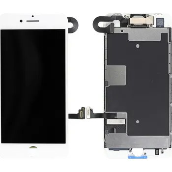 Bílý displej LCD iPhone 8 s přední kamerou + proximity senzor OEM (bez home button)