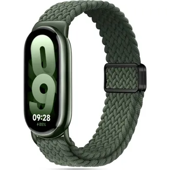 Řemínek na hodinky Řemínek Tech-Protect Nylonmag Xiaomi Smart Band 8 / 9 / Nfc Hunter Green