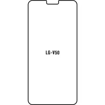 engaroGuard Hydrogel - ochranná fólie - LG V50 ThinQ průsvitná nepoužívám kryt = folie na celý displej 1 kus s výřezem přední kamery