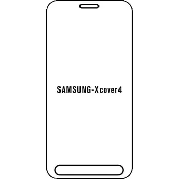 engaroGuard Hydrogel - ochranná fólie - Samsung Galaxy Xcover 4 nepoužívám kryt = folie na celý displej 1 kus s výřezem přední kamery průsvitná