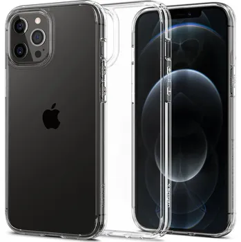 Náhradní díl pro mobilní telefon Kryt Spigen Ultra hybrid iPhone 12 Pro Max Crystal Clear