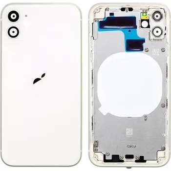 Náhradní kryt pro mobilní telefon Apple iPhone 11 - Zadní housing (White)