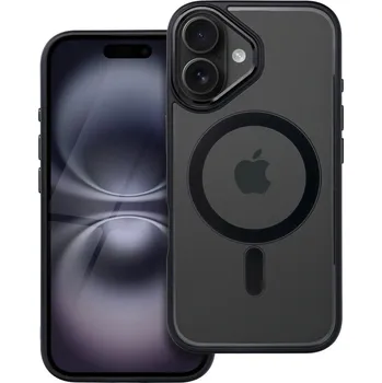 Náhradní kryt pro mobilní telefon Kryt Color Edge Mag Cover Case s Magsafe iPhone 16 black