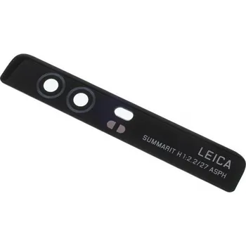 Náhradní sklo zadní kamery - Huawei P9 - černý