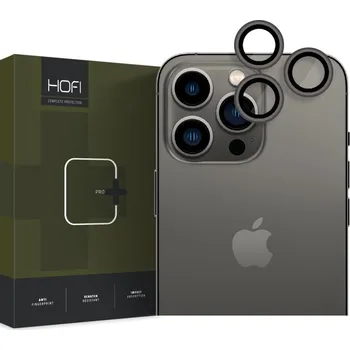 Náhradní kryt pro mobilní telefon Ochranné sklo zadní kamery Hofi Camring Pro+ iPhone 14 Pro / 14 Pro Max black