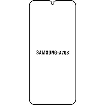 engaroGuard Hydrogel - ochranná fólie - Samsung Galaxy A70s průsvitná nepoužívám kryt = folie na celý displej 1 kus s výřezem přední kamery
