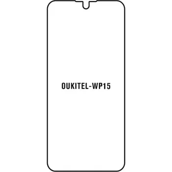 engaroGuard Hydrogel - ochranná fólie - Oukitel WP15 průsvitná nepoužívám kryt = folie na celý displej 1 kus s výřezem přední kamery
