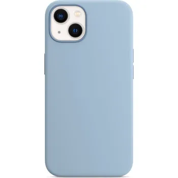 Náhradní kryt pro mobilní telefon engaroGuard iPhone 13 Silicone Case with MagSafe - Blue Fog design (světle modrá)