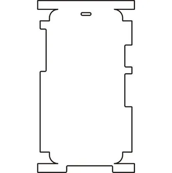 engaroGuard Hydrogel - Ochranná fólie i s ochranou okrajů - iPhone XS Max průsvitná nepoužívám kryt = folie na celý displej 1 kus