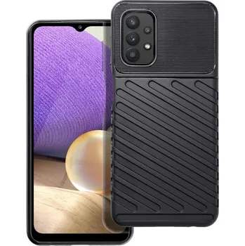 Náhradní kryt pro mobilní telefon Kryt Forcell Thunder Case Samsung Galaxy A32 5G černý
