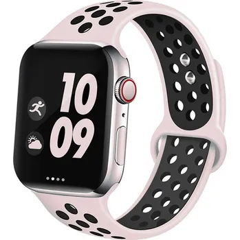 Řemínek na hodinky Řemínek pro Apple Watch (38/40/41 mm) Sport, desert sand-black (velikost L)