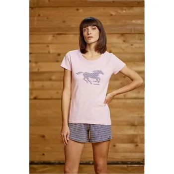 Muzzy Tričko Mustang Lounge 241 růžové Velikost: M