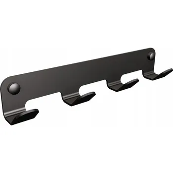 Věšák Háček na hmoždinky Andex černý