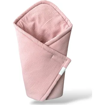 Zavinovačka MIMOUŠEK Zavinovačka SENSE světle růžová Rozměr: 80x80 cm