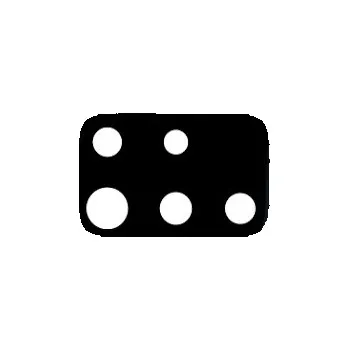 Náhradní kryt pro mobilní telefon Náhradní sklo zadní kamery - Samsung Galaxy A51 5G