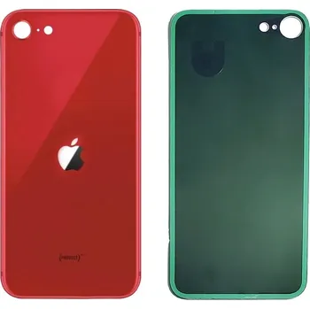 Náhradní díl pro mobilní telefon Apple iPhone SE 2020 / SE 2022 - Zadní sklo pouzdra (PRODUCT)RED™