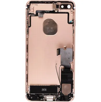 Náhradní kryt pro mobilní telefon iPhone 7 Plus - Zadní housing s předinstalovanými díly (Gold)