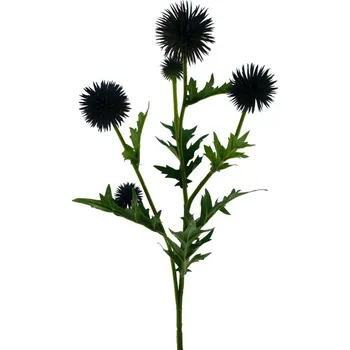 umělá květina umělé květiny, Blue sphere spike modrý V70 cm