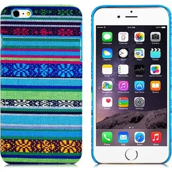 Náhradní kryt pro mobilní telefon Ethnic Plastic Case iPhone 6 Plus/6S Plus (Blue)
