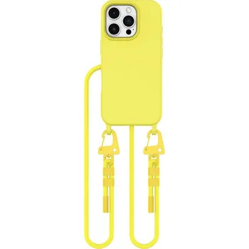 Pouzdro na mobilní telefon Tech Protect Magnecklace MagSafe pro iPhone 16 Pro Max Canary Yellow