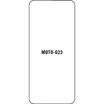 engaroGuard Hydrogel - ochranná fólie - Motorola Moto G23 průsvitná nepoužívám kryt = folie na celý displej 1 kus s výřezem přední kamery