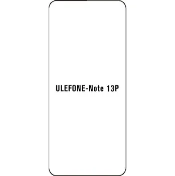 engaroGuard Hydrogel - ochranná fólie - Ulefone Note 13P průsvitná nepoužívám kryt = folie na celý displej 1 kus s výřezem přední kamery