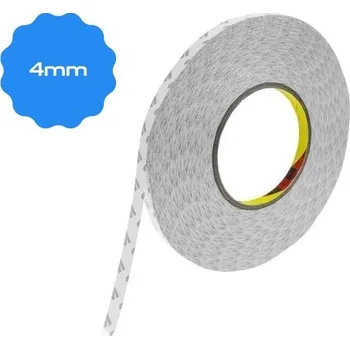 Lepicí páska 3M - oboustranná lepicí páska - 4 mm x 50 m (průhledná)