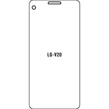 engaroGuard Hydrogel - ochranná fólie - LG V20 průsvitná nepoužívám kryt = folie na celý displej 1 kus s výřezem přední kamery