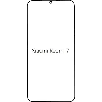 engaroGuard Hydrogel - ochranná fólie - Xiaomi Redmi 7 průsvitná nepoužívám kryt = folie na celý displej 1 kus s výřezem přední kamery