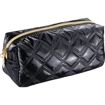 Kosmetická taška Inter Vion Gold & Black prošívaná kosmetická taška černá