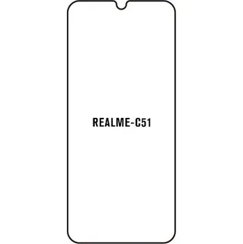 engaroGuard Hydrogel - ochranná fólie - Realme C51 průsvitná nepoužívám kryt = folie na celý displej 1 kus s výřezem přední kamery
