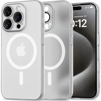 Náhradní kryt pro mobilní telefon Kryt Tech-Protect Magslim Magsafe iPhone 16 Pro Max Matte/white